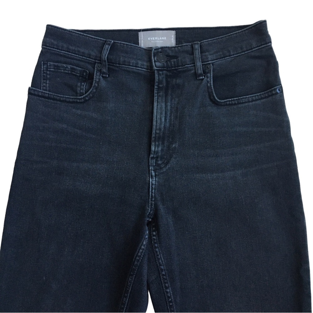 Everlane The Cheeky Regular Denim Jean Wash Black Size 29 - Picture 4 of 17